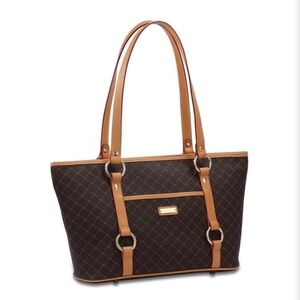 💼💼💼BOGOHO 💼💼💼RIONI Elegant Brown Tote Bag-NWOT